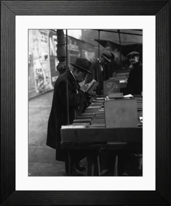 Framed Print : Selling Books Framed Print : Selling Books