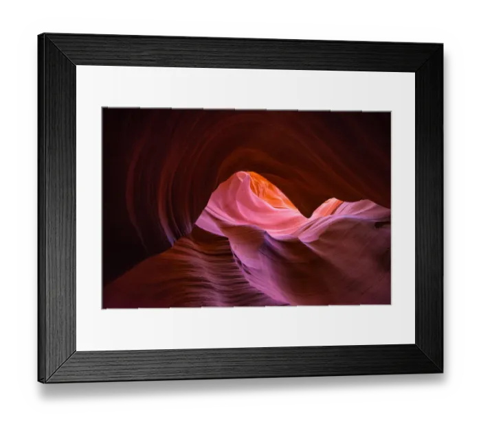 Framed Print : Lower Antelope Canyon sandstone Framed Print : Lower Antelope Canyon sandstone