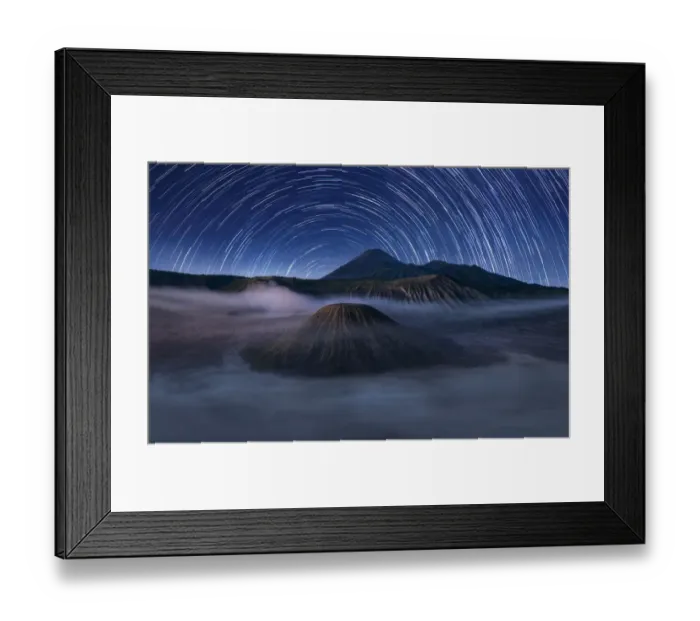Framed Print : Bromo Night Framed Print : Bromo Night
