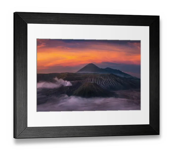 Framed Print : Bromo sunrise Framed Print : Bromo sunrise