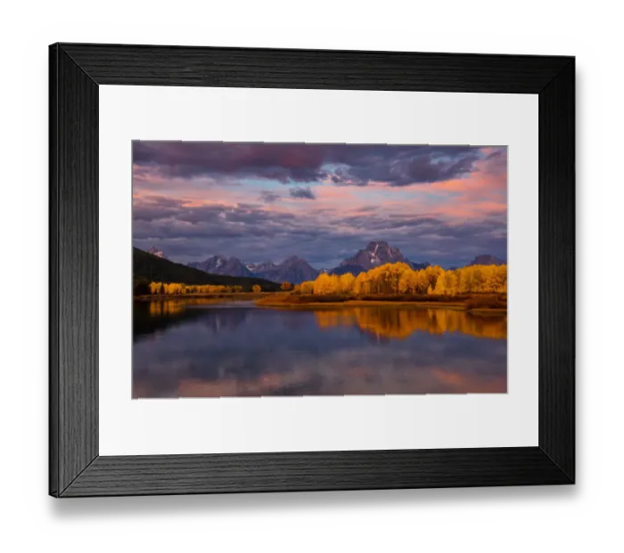 Framed Print : Oxbow Bend Framed Print : Oxbow Bend