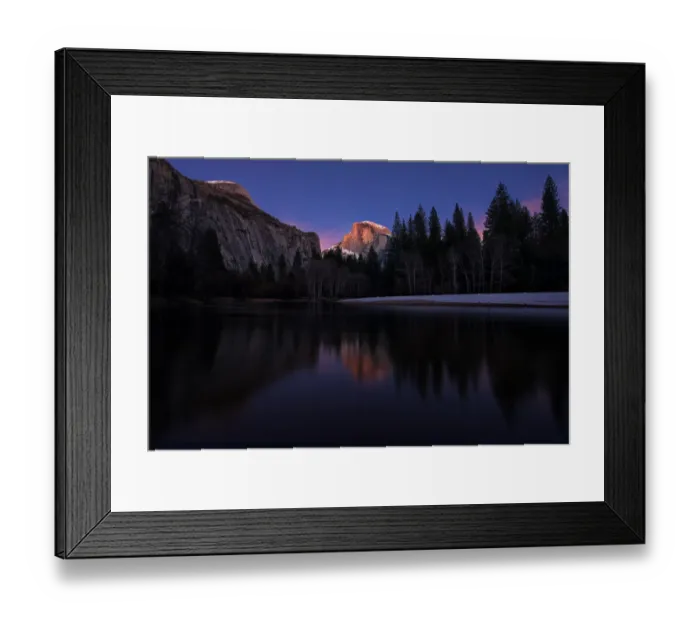 Framed Print : Half Dome reflection Framed Print : Half Dome reflection