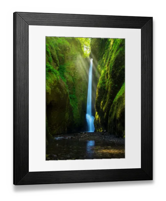 Framed Print : Oneonta Falls Framed Print : Oneonta Falls