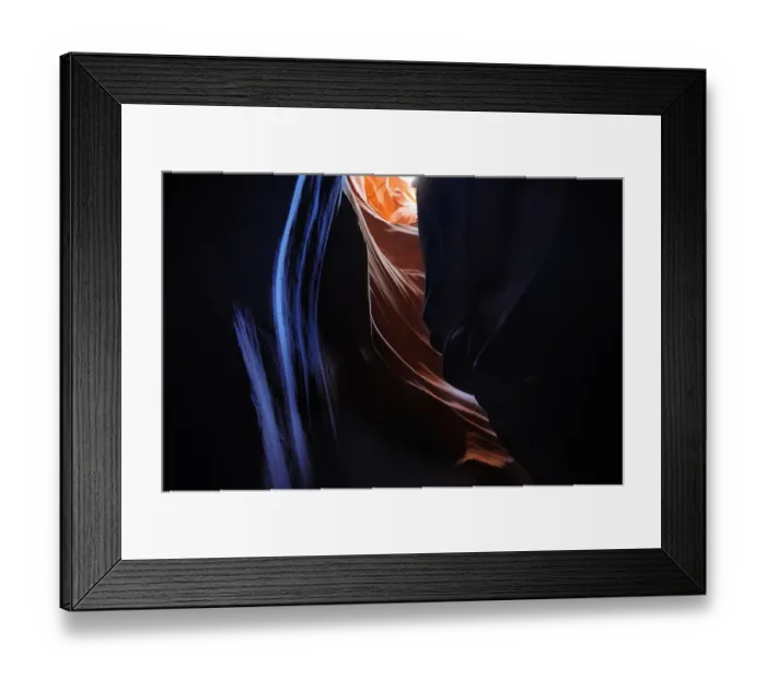 Framed Print : Antelope Canyon wall Framed Print : Antelope Canyon wall