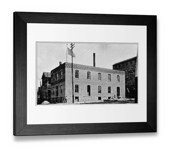 Framed Print : Antique photograph from Lawrence, Kansas, in 1898: Kumler and Underwood, Produce Shippers Framed Print : Antique photograph from Lawrence, Kansas, in 1898: Kumler and Underwood, Produce Shippers