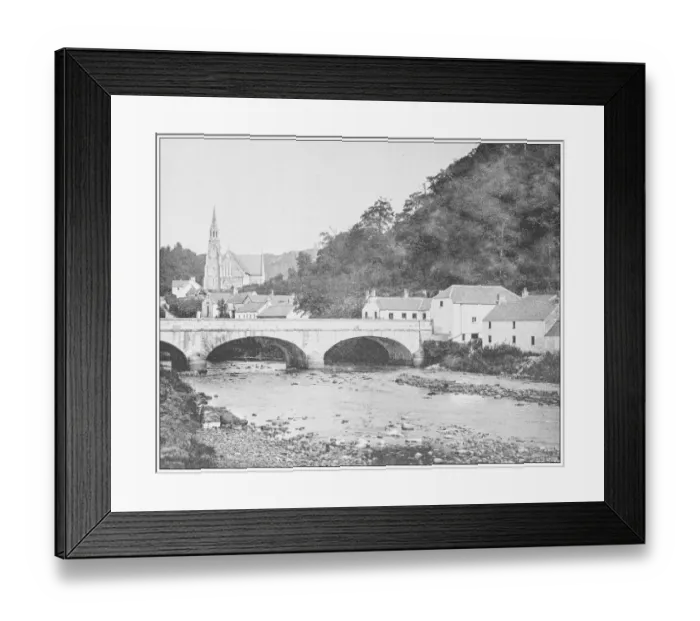 Framed Print : Antique photograph of Ireland: Avoca, County Wicklow Framed Print : Antique photograph of Ireland: Avoca, County Wicklow