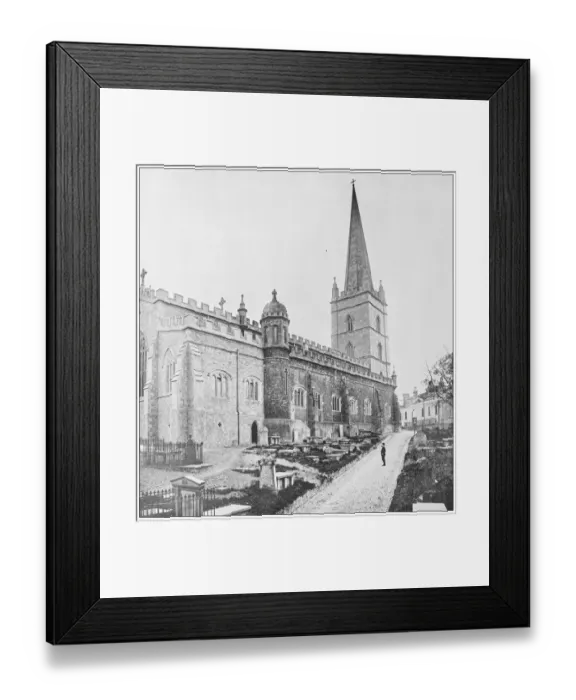 Framed Print : Antique photograph of Ireland: cathedral, Londonderry Framed Print : Antique photograph of Ireland: cathedral, Londonderry