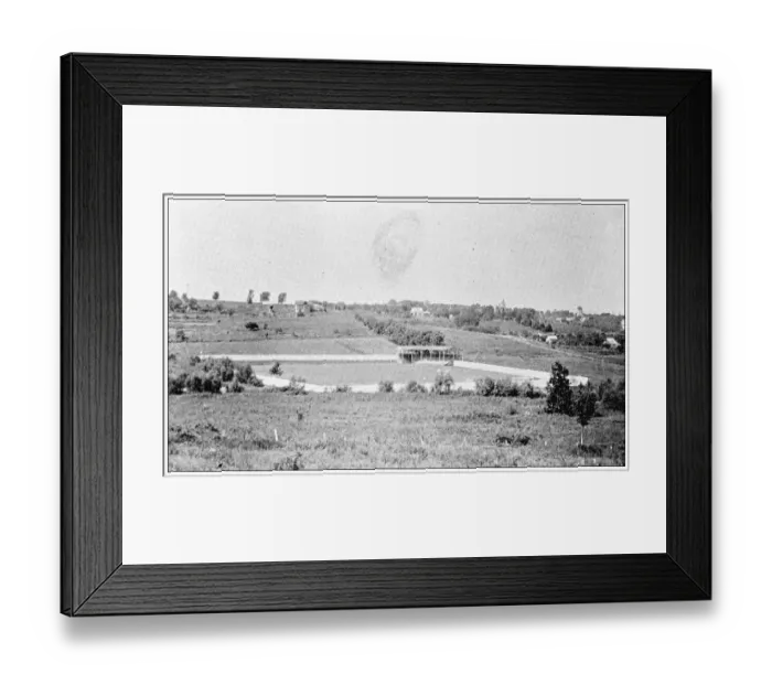 Framed Print : Antique photograph from Lawrence, Kansas, in 1898: University of Kansas, McCook Athletic Field Framed Print : Antique photograph from Lawrence, Kansas, in 1898: University of Kansas, McCook Athletic Field