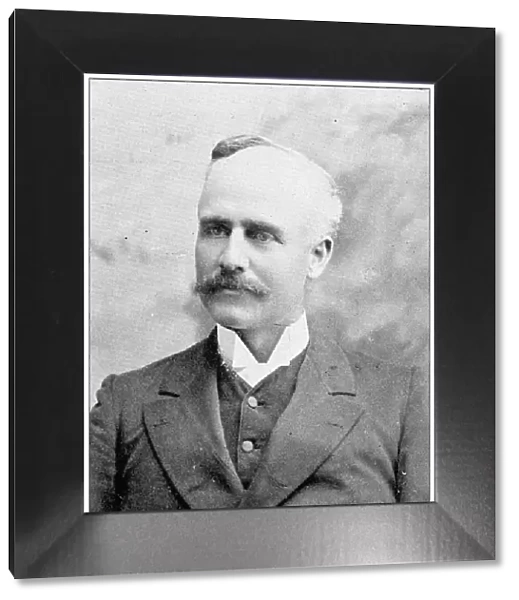 Antique photograph from Lawrence, Kansas, in 1898: Rev W E Prehm