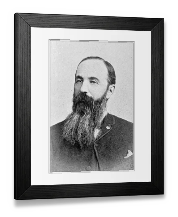 Framed Print : Antique photograph from Lawrence, Kansas, in 1898: L Edwards Framed Print : Antique photograph from Lawrence, Kansas, in 1898: L Edwards