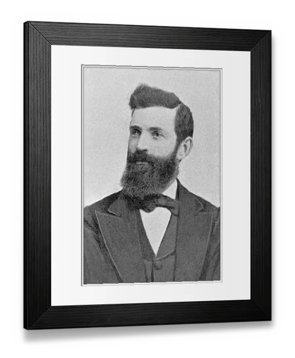 Framed Print : Antique photograph from Lawrence, Kansas, in 1898: W Smith Framed Print : Antique photograph from Lawrence, Kansas, in 1898: W Smith