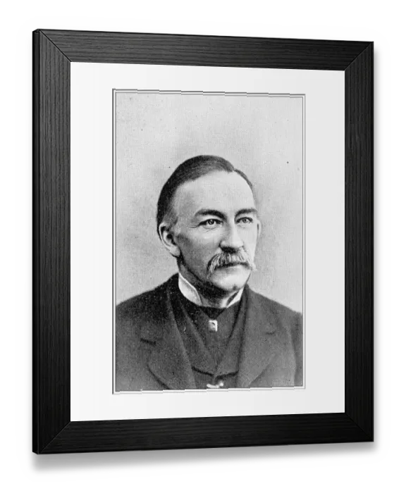 Framed Print : Antique photograph from Lawrence, Kansas, in 1898: B W Woodward Framed Print : Antique photograph from Lawrence, Kansas, in 1898: B W Woodward