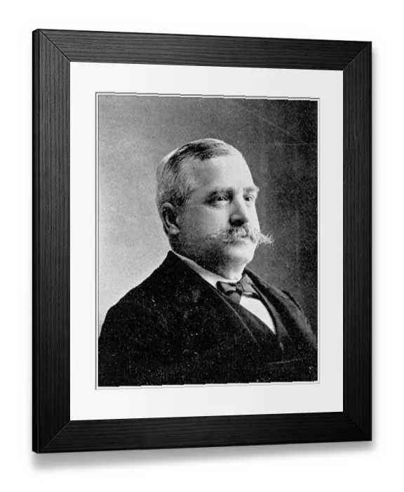 Framed Print : Antique photograph from Lawrence, Kansas, in 1898: R D Mason Framed Print : Antique photograph from Lawrence, Kansas, in 1898: R D Mason
