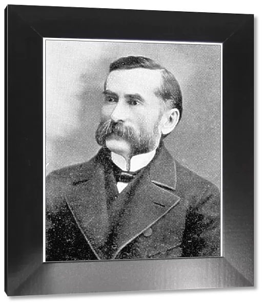 Antique photograph from Lawrence, Kansas, in 1898: W R Williams