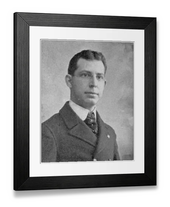 Framed Print : Antique photograph from Lawrence, Kansas, in 1898: C E Esterly, Dentist