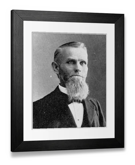Framed Print : Antique photograph from Lawrence, Kansas, in 1898: Physicians and Surgeons, W Y Leonard