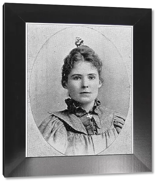 Antique photograph from Lawrence, Kansas, in 1898: Sarah Radcliffe