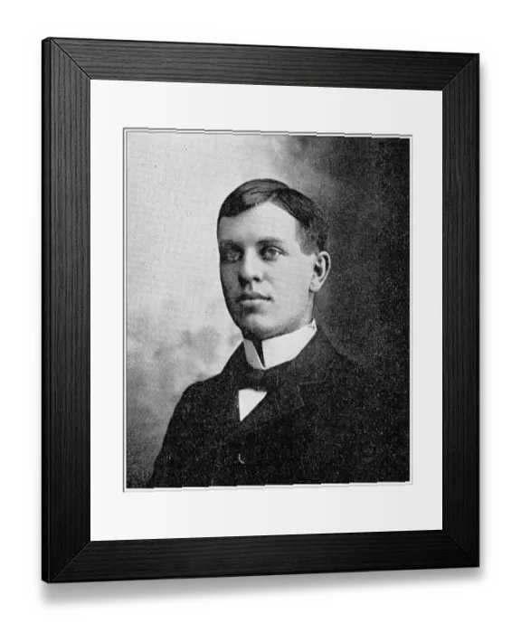 Framed Print : Antique photograph from Lawrence, Kansas, in 1898: Members of the Douglas County Bar, A C Alford