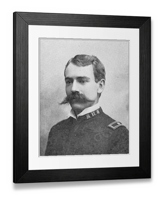 Framed Print : Antique photograph from Lawrence, Kansas, in 1898: Members of the Douglas County Bar, W H Sears