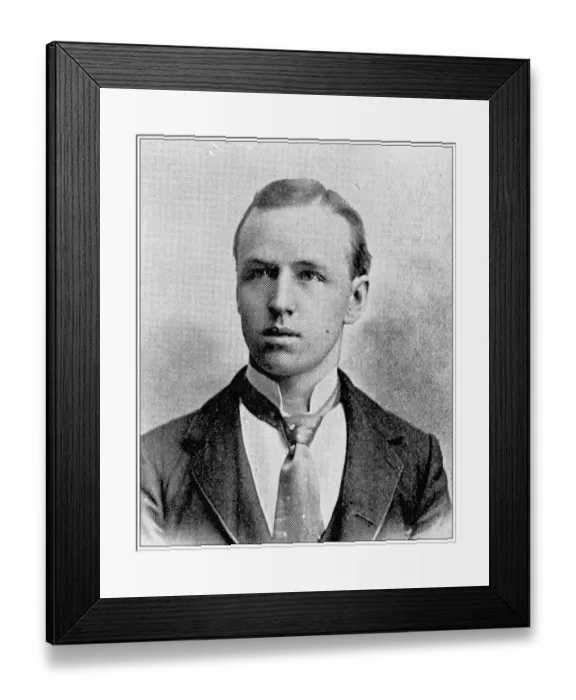 Framed Print : Antique photograph from Lawrence, Kansas, in 1898: Members of the Douglas County Bar, W H Mason