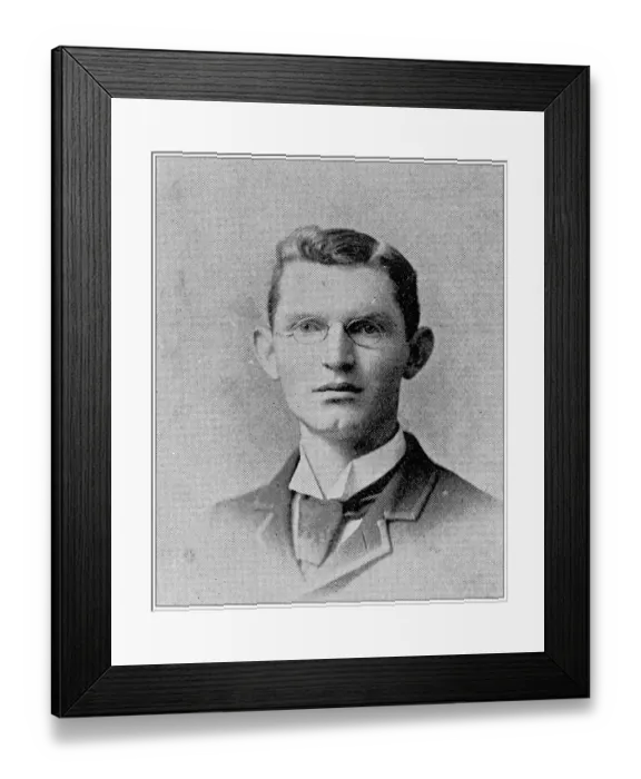 Framed Print : Antique photograph from Lawrence, Kansas, in 1898: Members of the Douglas County Bar, Louis C Poehler
