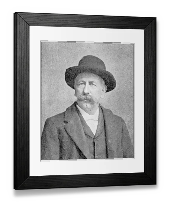 Framed Print : Antique photograph from Lawrence, Kansas, in 1898: Members of the Douglas County Bar, J Q A Norton Framed Print : Antique photograph from Lawrence, Kansas, in 1898: Members of the Douglas County Bar, J Q A Norton