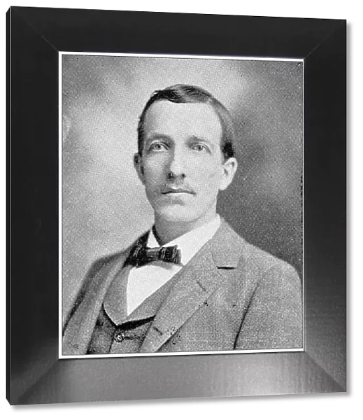 Antique photograph from Lawrence, Kansas, in 1898: Junius Underwood, Councilman