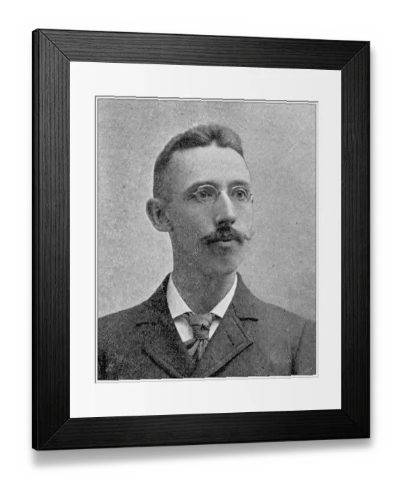 Framed Print : Antique photograph from Lawrence, Kansas, in 1898: F W Kingsbury, Railway mail service Framed Print : Antique photograph from Lawrence, Kansas, in 1898: F W Kingsbury, Railway mail service