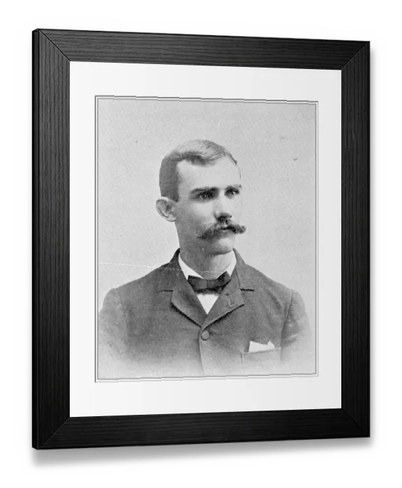 Framed Print : Antique photograph from Lawrence, Kansas, in 1898: W H Rankin, Railway mail service Framed Print : Antique photograph from Lawrence, Kansas, in 1898: W H Rankin, Railway mail service