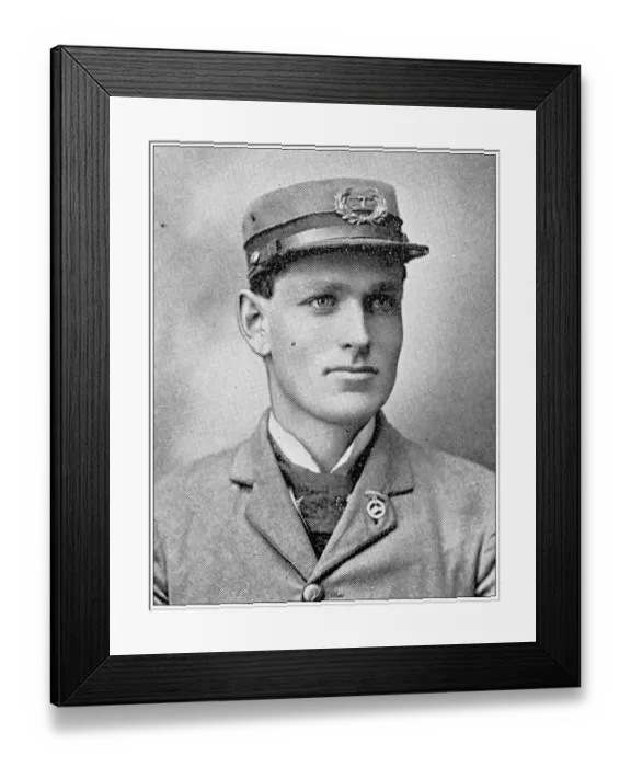 Framed Print : Antique photograph from Lawrence, Kansas, in 1898: Samuels Elliott, Letter Carrier Framed Print : Antique photograph from Lawrence, Kansas, in 1898: Samuels Elliott, Letter Carrier
