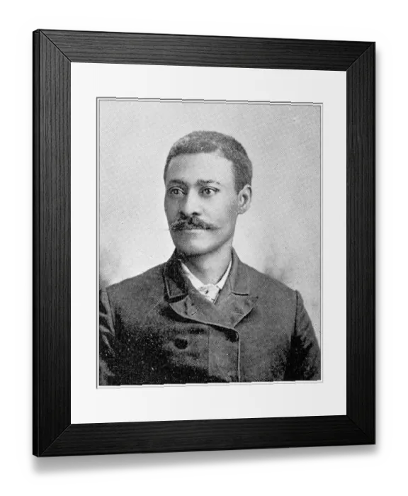 Framed Print : Antique photograph from Lawrence, Kansas, in 1898: Robert White Framed Print : Antique photograph from Lawrence, Kansas, in 1898: Robert White