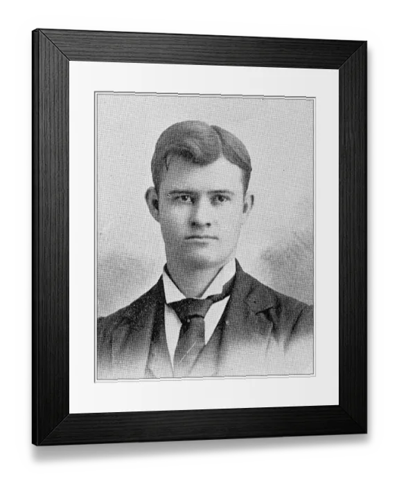 Framed Print : Antique photograph from Lawrence, Kansas, in 1898: W G Steele Framed Print : Antique photograph from Lawrence, Kansas, in 1898: W G Steele