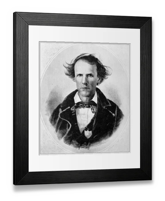 Framed Print : Antique photograph from Lawrence, Kansas, in 1898: James H Lane, First Senator from Kansas Framed Print : Antique photograph from Lawrence, Kansas, in 1898: James H Lane, First Senator from Kansas