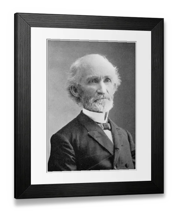 Framed Print : Antique photograph from Lawrence, Kansas, in 1898: Js Emery, First US Attorney for Kansas Framed Print : Antique photograph from Lawrence, Kansas, in 1898: Js Emery, First US Attorney for Kansas