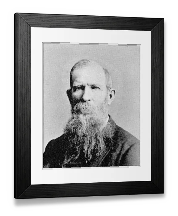 Framed Print : Antique photograph from Lawrence, Kansas, in 1898: Col. W M Nace, Commissioner 3rd district Framed Print : Antique photograph from Lawrence, Kansas, in 1898: Col. W M Nace, Commissioner 3rd district