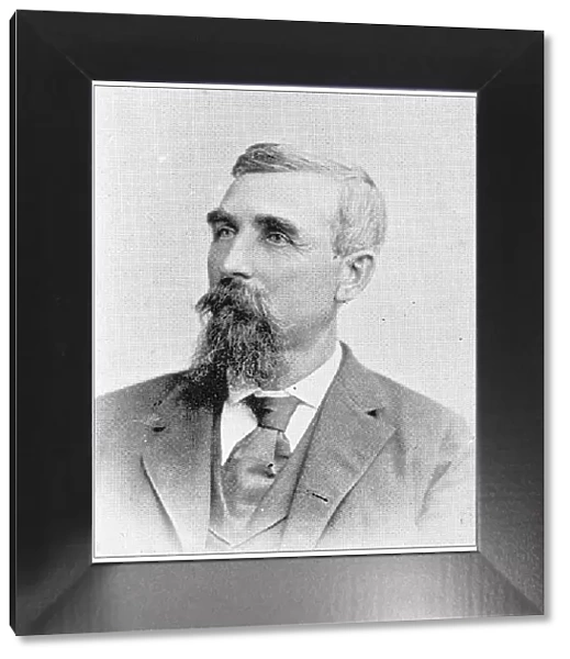 Antique photograph from Lawrence, Kansas, in 1898: John C Moore, Sheriff
