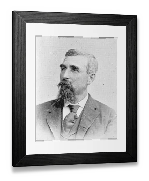 Framed Print : Antique photograph from Lawrence, Kansas, in 1898: John C Moore, Sheriff Framed Print : Antique photograph from Lawrence, Kansas, in 1898: John C Moore, Sheriff