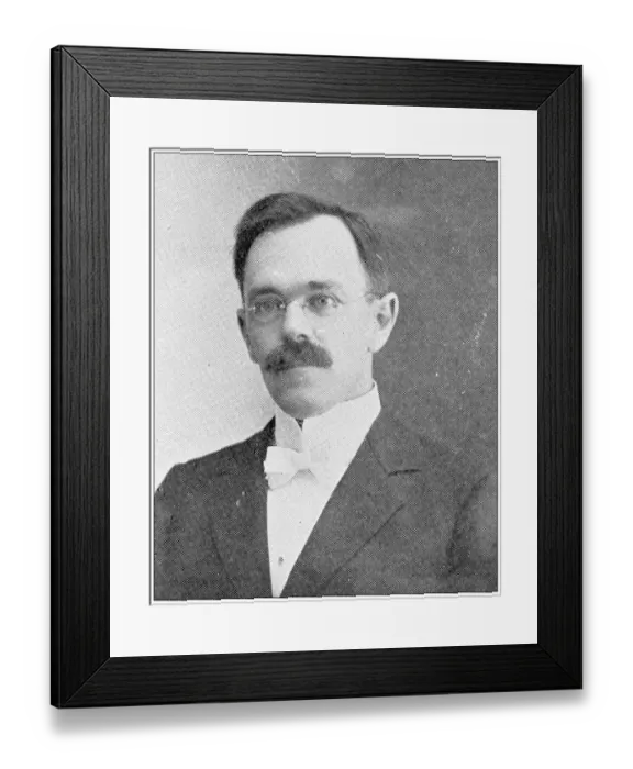 Framed Print : Antique photograph from Lawrence, Kansas, in 1898: J E Peairs, County Superintendent Framed Print : Antique photograph from Lawrence, Kansas, in 1898: J E Peairs, County Superintendent