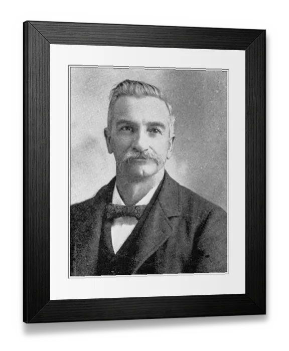 Framed Print : Antique photograph from Lawrence, Kansas, in 1898: Geo F Soxman, Recorder of Deeds Framed Print : Antique photograph from Lawrence, Kansas, in 1898: Geo F Soxman, Recorder of Deeds