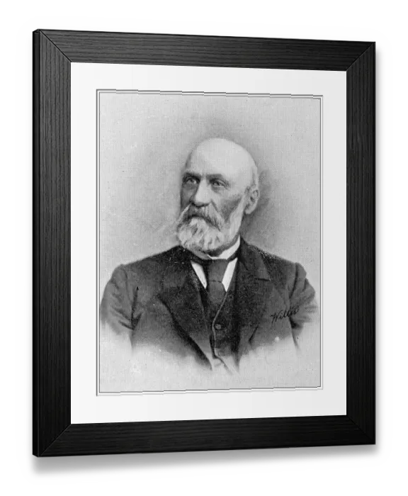 Framed Print : Antique photograph from Lawrence, Kansas, in 1898: Charles Robinson, First Governor of Kansas Framed Print : Antique photograph from Lawrence, Kansas, in 1898: Charles Robinson, First Governor of Kansas