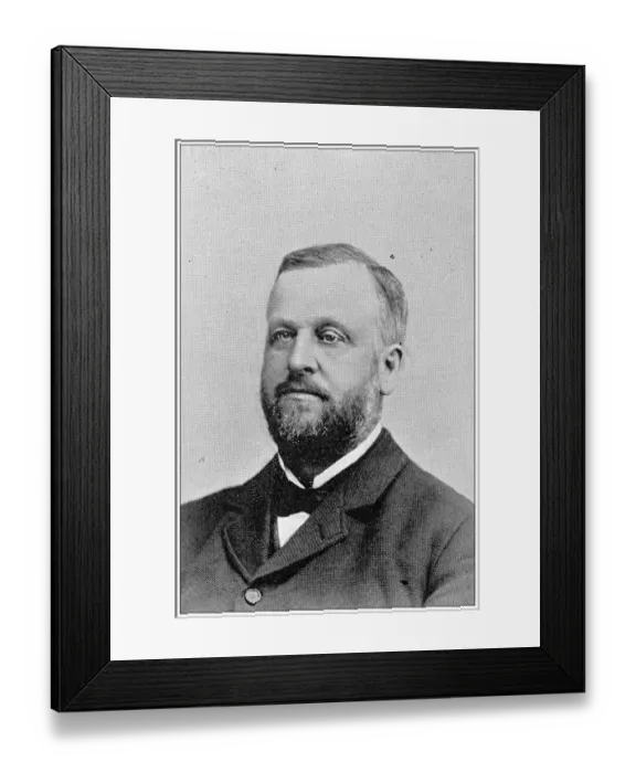 Framed Print : Antique photograph from Lawrence, Kansas, in 1898: Solon O. Thacher, Chairman Constitutional Convention Framed Print : Antique photograph from Lawrence, Kansas, in 1898: Solon O. Thacher, Chairman Constitutional Convention