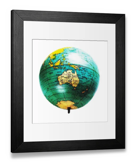 Framed Print : Globe Framed Print : Globe