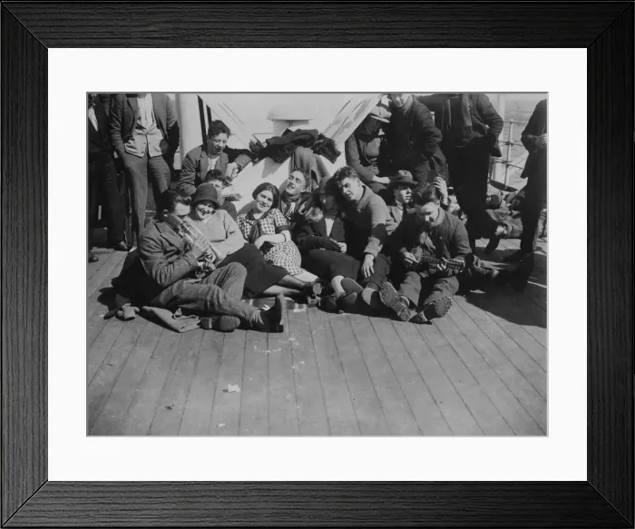 Framed Print : Musical Emigrants Framed Print : Musical Emigrants