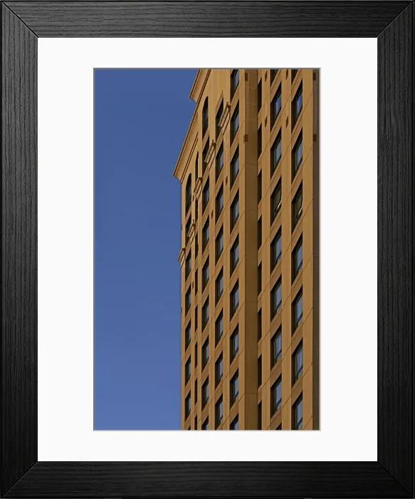 Framed Print : Architectural Vertorama