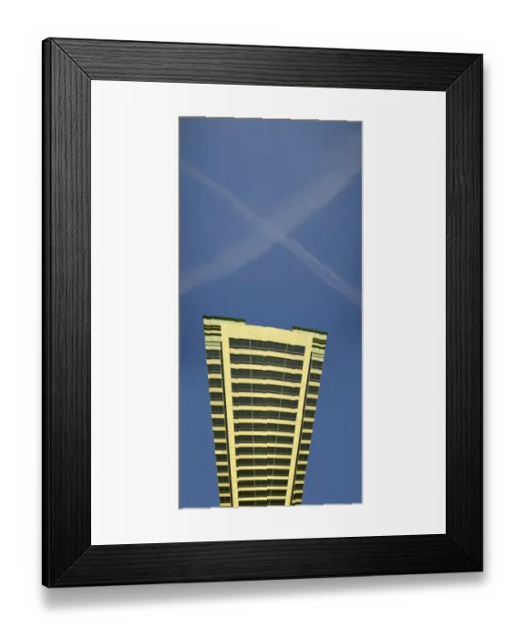 Framed Print : Papeer Skyscraper Framed Print : Papeer Skyscraper