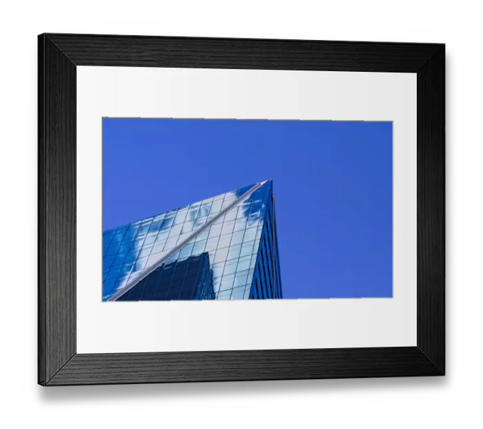 Framed Print : Shiny Glass Skyline Framed Print : Shiny Glass Skyline