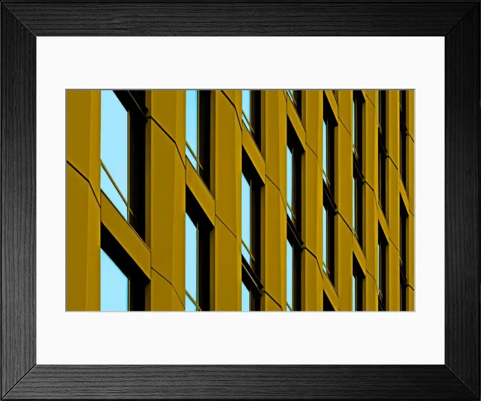 Framed Print : High Yellow Wall Framed Print : High Yellow Wall