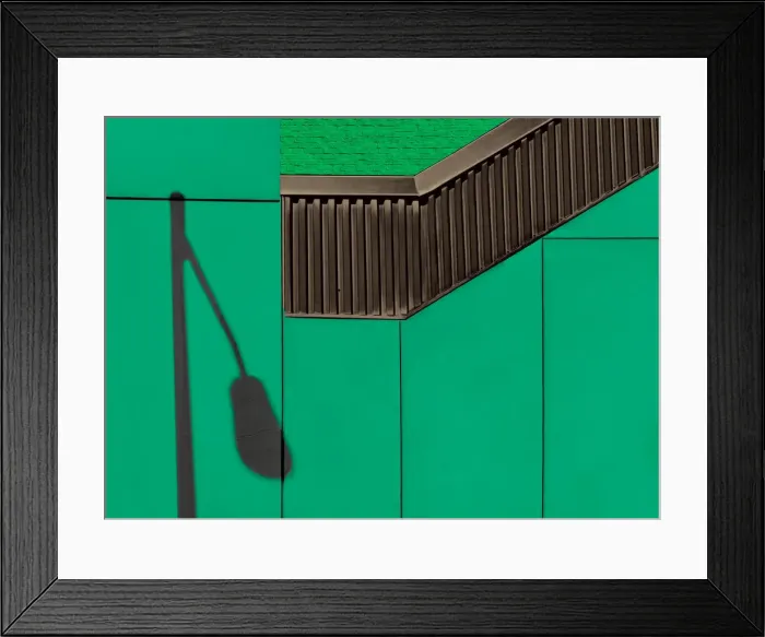 Framed Print : Streetlight Shadow Framed Print : Streetlight Shadow