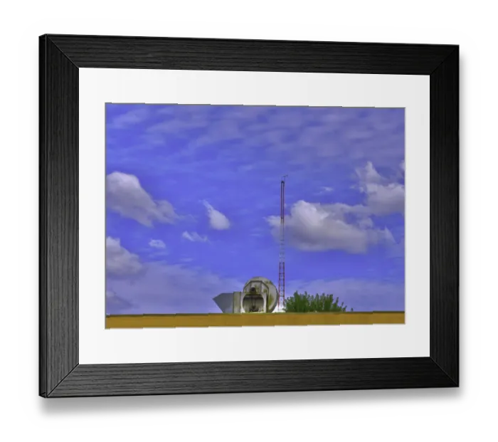 Framed Print : Rooftop Abstract Framed Print : Rooftop Abstract