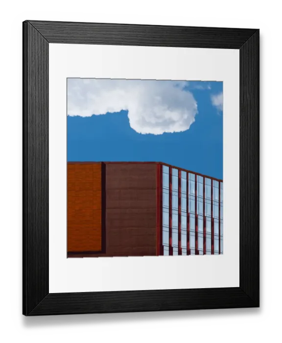 Framed Print : Straight Glass Windows Framed Print : Straight Glass Windows